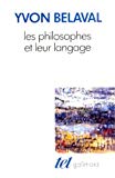 Les Philosophes et leur langage Yvon Belaval