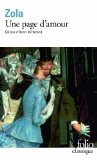 Une Page d'amour Emile Zola ; édition présentée et établie par Henri Mitterand,...