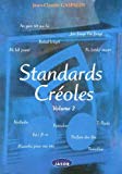 Standards créoles Vol. 2 Musique imprimée Jean-Claude Gaspaldy