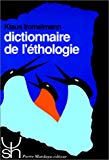 Dictionnaire de l'éthologie Klaus Immelmann