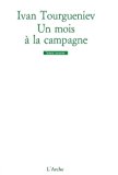 Un Mois à la campagne Ivan Tourgueniev ; texte français, Georges Daniel