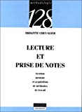 Lecture et prise de notes Brigitte Chevalier,...