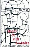 Bouts de ville à vendre [Texte imprimé] poésie d'urgence Jean Durosier Desrivières ; dessins de Gérald Bloncourt