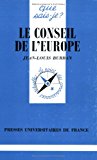 Le Conseil de l'Europe Jean-Louis Burban,...