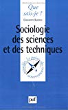 Sociologie des sciences et des techniques [Texte imprimé] Giovanni Busino,...