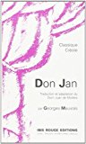 Don Jan Texte imprimé trad. en langue créole et adapt. du "Dom Juan" de Molière par Georges Mauvois
