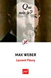 Max Weber Texte imprimé Laurent Fleury