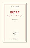Royan Texte imprimé la professeure de français monologue Marie Ndiaye